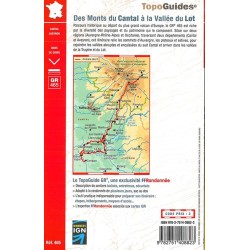GR 465 - des monts du Cantal à la Vallée du Lot Topoguide