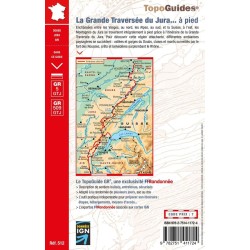 Grande Traversée du Jura (GR 5, GTJ, GR 509) TopoGuide