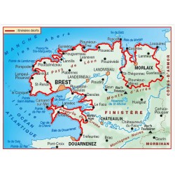 Les Abers, l'Iroise et Crozon GR34 TopoGuide