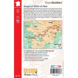 Gorges et vallée du Tarn GR 736 TopoGuide