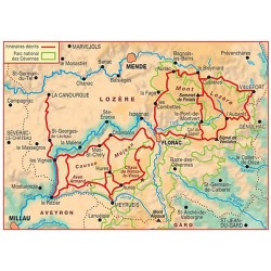 TopoGuide Tour du Mont Lozère